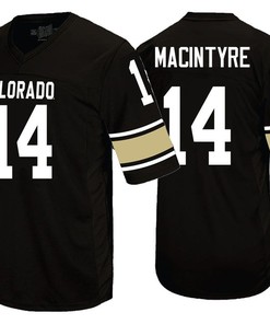 Colorado Buffaloes Black Jay MacIntyre College Football Jersey