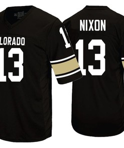 Colorado Buffaloes Black K.D. Nixon College Football Jersey
