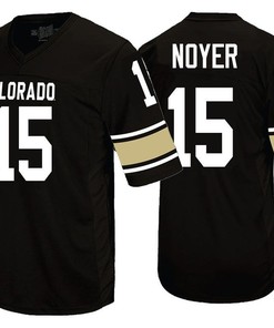 Colorado Buffaloes Black Sam Noyer College Football Jersey