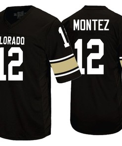 Colorado Buffaloes Black Steven Montez College Football Jersey