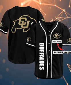 Colorado Buffaloes Personalized Name Ncaa Fans Team 3d Customization Gifts Baseball Jersey