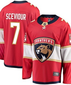 Colton Sceviour Florida Panthers Breakaway Jersey - Red