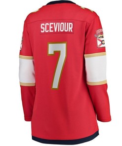 Colton Sceviour Florida Panthers Women's Home Breakaway Player Jersey - Red
