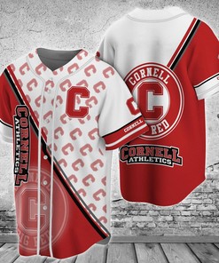 Cornell Big Red NCAA Baseball Jersey Shirt For Fans