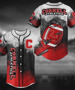 Cornell Big Red NCAA Baseball Jersey Shirt Grenade