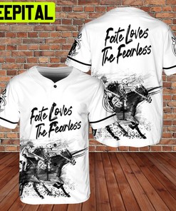 Custom Fate Loves The Fearless Horse Racing 3D AOP Baseball Jersey