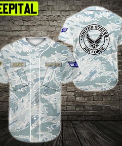 Custom Name Baseball Jersey US Air force All Over Printed Trending Baseball Jersey
