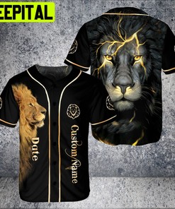 Custom Name MayOctober Lion King Custom Date Birthday Gift Baseball Jersey