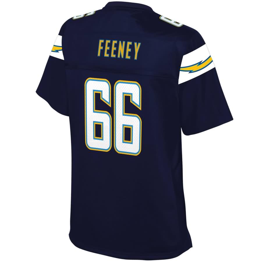 Dan Feeney Los Angeles Chargers Nfl Pro Line Womens Team Color Player Jersey - Navy