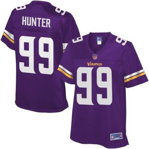 Danielle Hunter Minnesota Vikings Nfl Pro Line Womens Team Color Jersey - Purple
