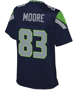 David Moore Seattle Seahawks Nfl Pro Line Womens Home Player Jersey - College Navy