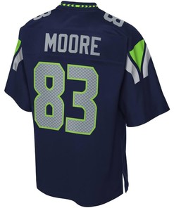 David Moore Seattle Seahawks Nfl Pro Line Youth Home Player Jersey - College Navy