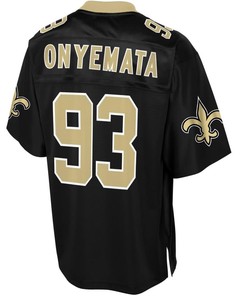 David Onyemata New Orleans Saints Nfl Pro Line Player Jersey - Black