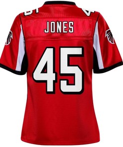 Deion Jones Atlanta Falcons Nfl Pro Line Womens Player Jersey - Red