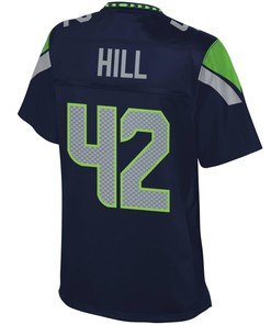 Delano Hill Seattle Seahawks Nfl Pro Line Womens Team Color Player Jersey - College Navy