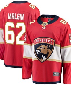 Denis Malgin Florida Panthers Breakaway Jersey - Red