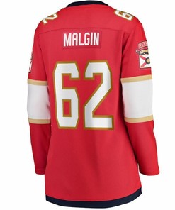 Denis Malgin Florida Panthers Women's Home Breakaway Player Jersey - Red