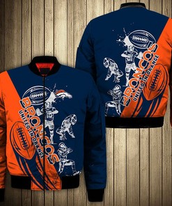 Denver Broncos Men's Jacket Cartoon Athlete Ball Star