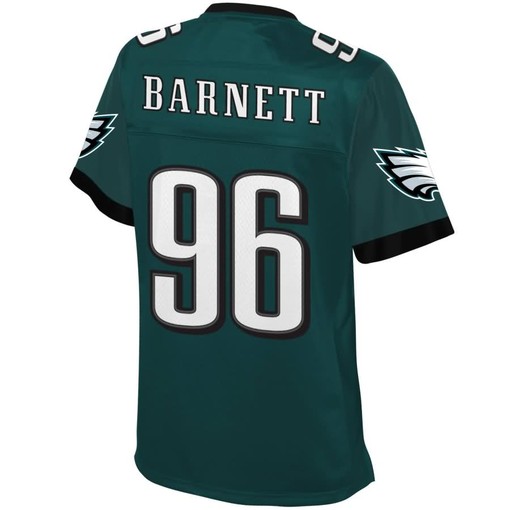 Derek Barnett Philadelphia Eagles Nfl Pro Line Womens Player Jersey - Midnight Green