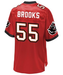 Derrick Brooks Tampa Bay Buccaneers Nfl Pro Line Retired Team Player Jersey - Red