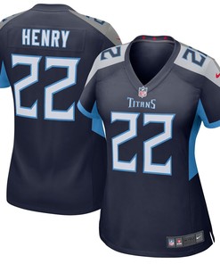 Derrick Henry Tennessee Titans Nike Womens Player Game Jersey - Navy
