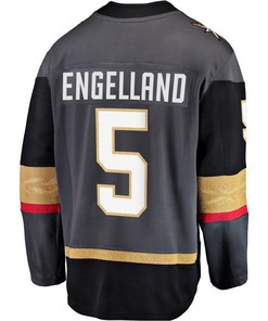 Deryk Engelland Vegas Golden Knights Breakaway Player Jersey - Black