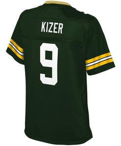 Deshone Kizer Green Bay Packers Nfl Pro Line Womens Team Color Player Jersey - Green