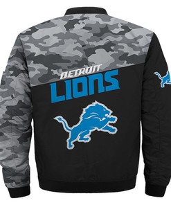 Detroit Lions Camo Jacket