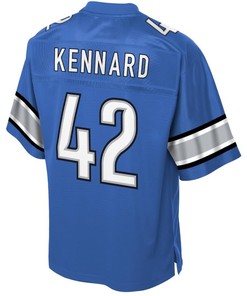 Devon Kennard Detroit Lions Nfl Pro Line Historic Logo Player Jersey - Blue