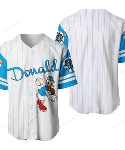 Donal Duck Personalized 3d Baseball Jersey