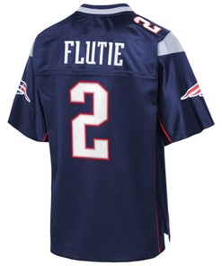 Doug Flutie New England Patriots Nfl Pro Line Retired Team Player Jersey - Navy
