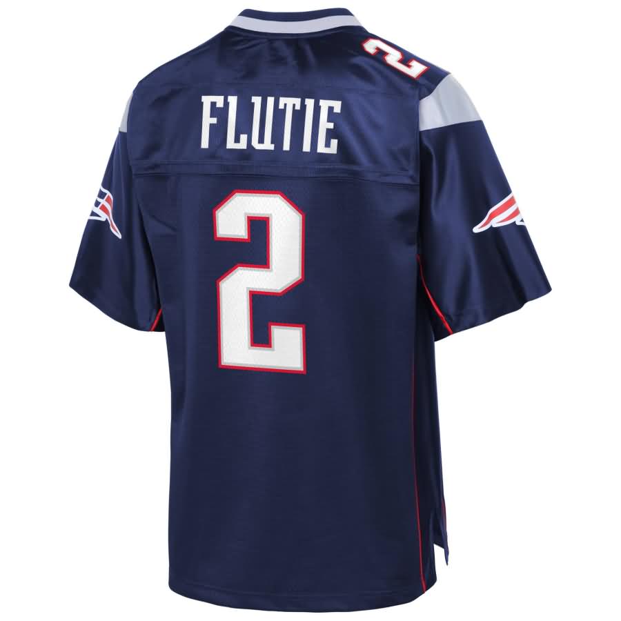 Doug Flutie New England Patriots Nfl Pro Line Retired Team Player Jersey - Navy
