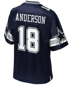 Dres Anderson Dallas Cowboys Nfl Pro Line Youth Player Jersey - Navy