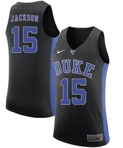 Duke Blue Devils Black Frank Jackson NCAA Basketball Jersey