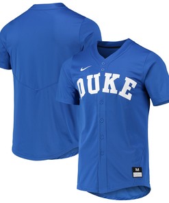 Duke Blue Devils Replica Baseball Jersey - Royal Ncaa