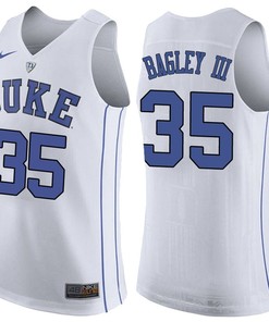 Duke Blue Devils White Marvin Bagley III College College Basketball Jersey