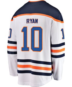 Edmonton Oilers Derek Ryan 10 Away 2022 Stanley Cup Playoffs Breakaway Men Jersey - White
