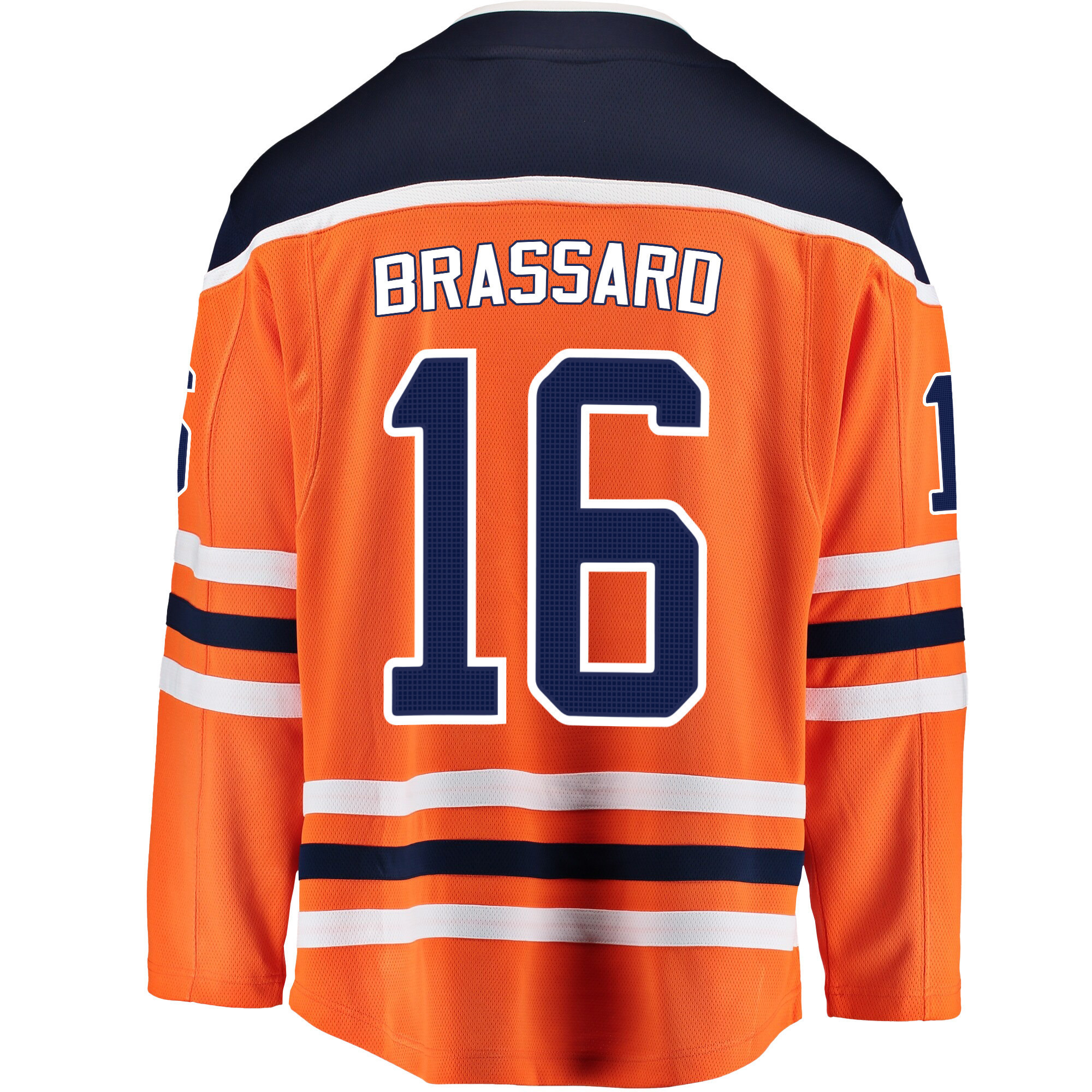 Edmonton Oilers Derick Brassard 16 Home 2022 Stanley Cup Playoffs Breakaway Men Jersey - Orange