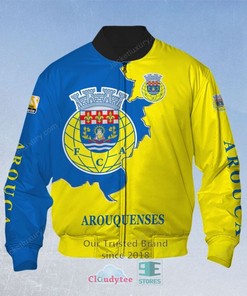 FC Arouca Yellow Blue Bomber Jacket