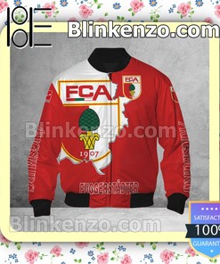 FC Augsburg Red Bomber Jacket