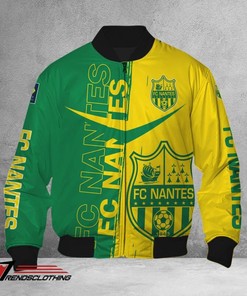 FC Nantes Green Yellow Bomber Jacket