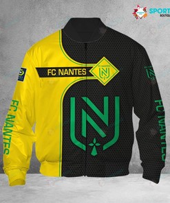 FC Nantes Yellow Black Bomber Jacket