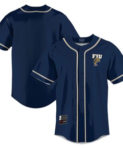 Fiu Panthers Baseball Jersey - Blue Ncaa
