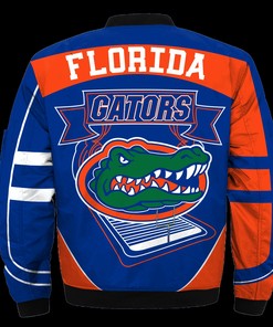 Florida Gators Bomber Jacket 3D Printed Fire Ball