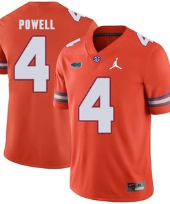 Florida Gators Orange Brandon Powell Jordan Brand Football Jersey