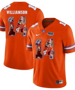 Florida Gators Orange Chris Williamson College Football Portrait Jersey