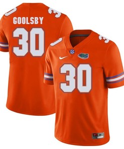 Florida Gators Orange DeAndre Goolsby Football Player Performance Jersey
