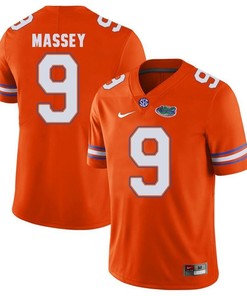 Florida Gators Orange Dre Massey Football Player Performance Jersey
