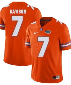 Florida Gators Orange Duke Dawson Football Player Performance Jersey