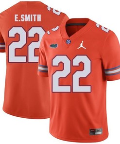 Florida Gators Orange Emmitt Smith Jordan Brand Football Jersey